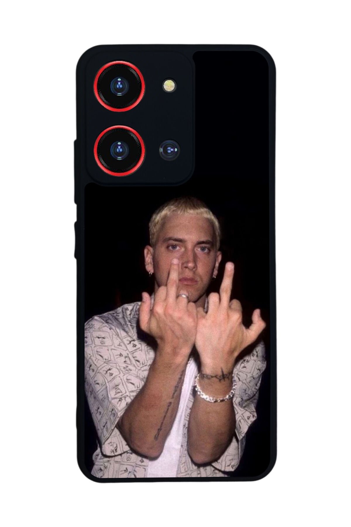 Reeder S19 Max Pro S 108MP Uyumlu Eminem Tasarımlı Glossy Premium Kılıf