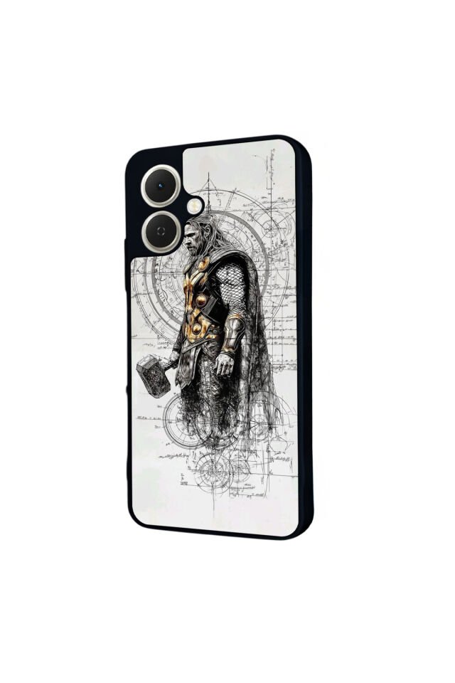 Tecno Spark GO 2 Uyumlu Thor Tasarımlı Glossy Premium Kılıf