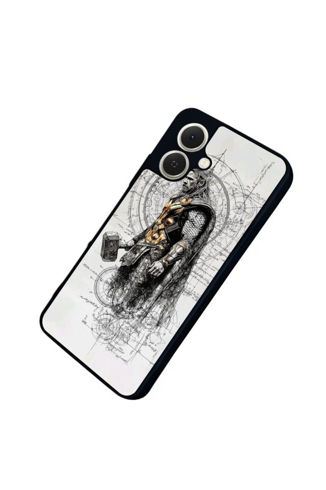 Tecno Spark GO 2 Uyumlu Thor Tasarımlı Glossy Premium Kılıf