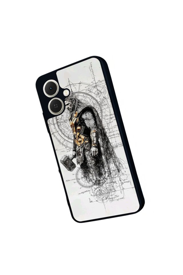 Tecno Spark GO 2 Uyumlu Thor Tasarımlı Glossy Premium Kılıf