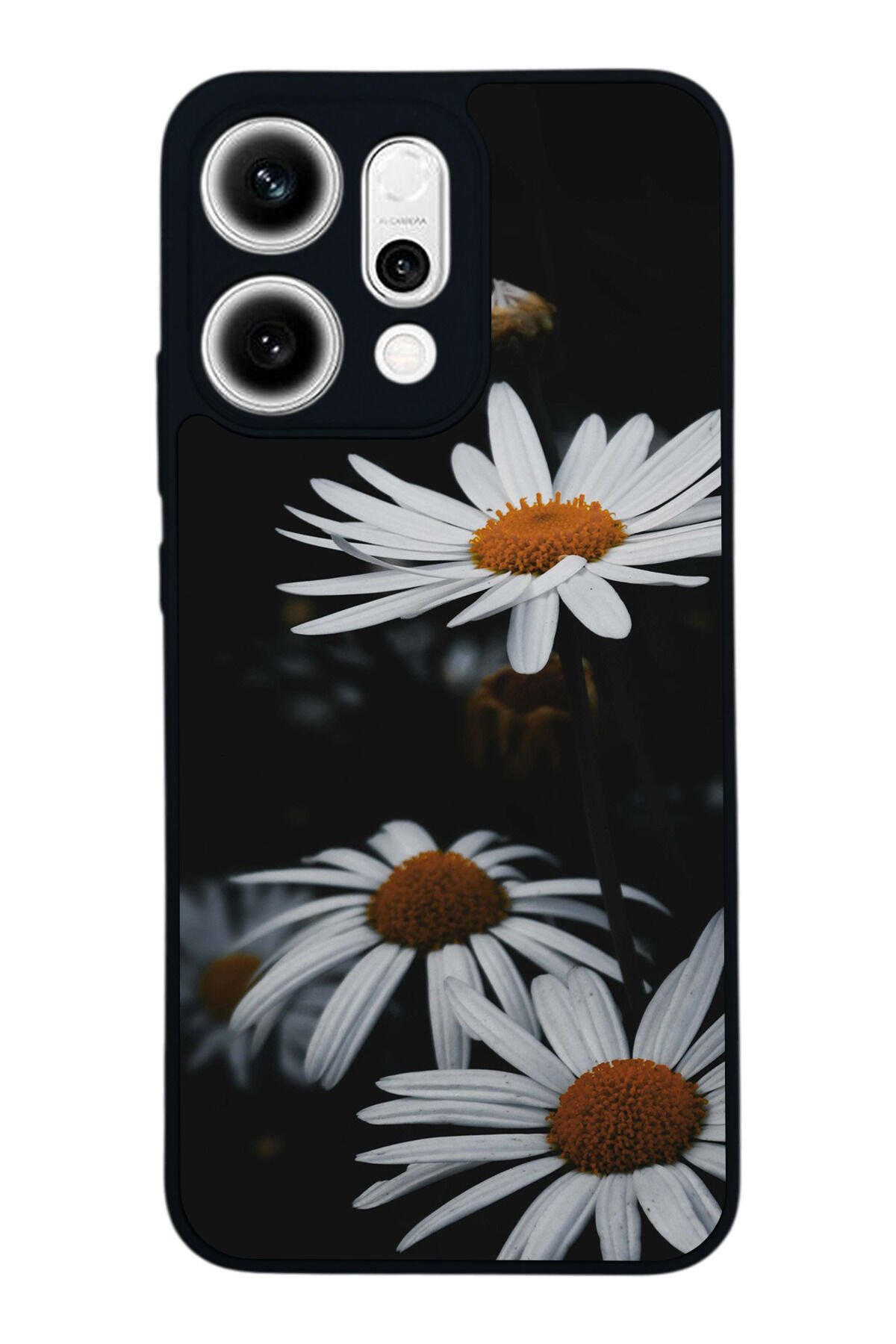 Oppo Reno 14 Uyumlu Cicek Tasarımlı Glossy Premium Kılıf