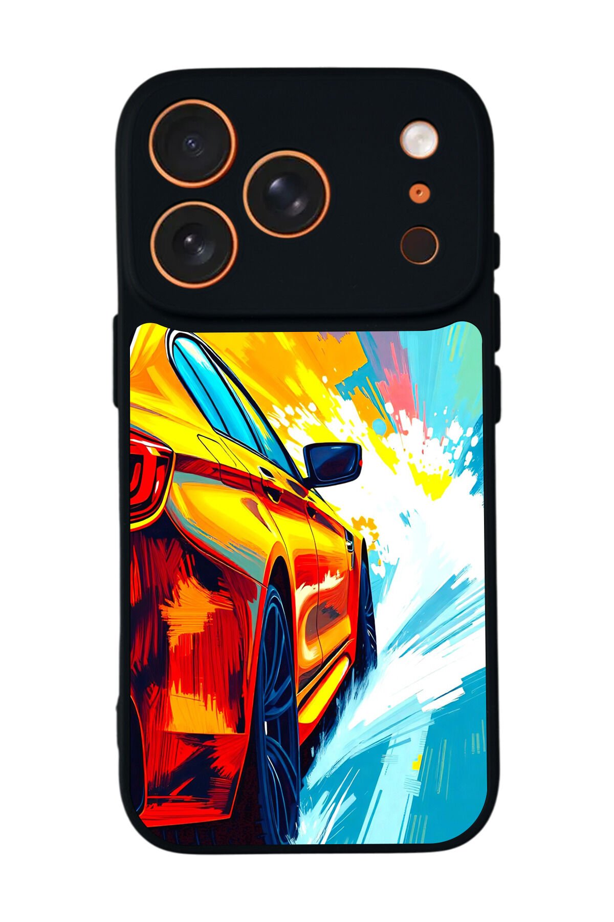 iPhone 17 Pro Uyumlu BMW Tasarımlı Glossy Premium Kılıf