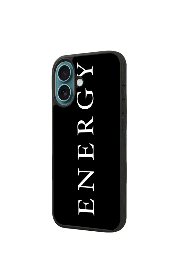 iPhone 16 Uyumlu Energy Tasarımlı Glossy Premium Kılıf