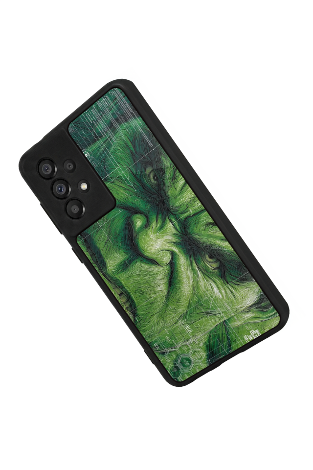Samsung Galaxy A73 Uyumlu Hulk Tasarımlı Glossy Premium Kılıf