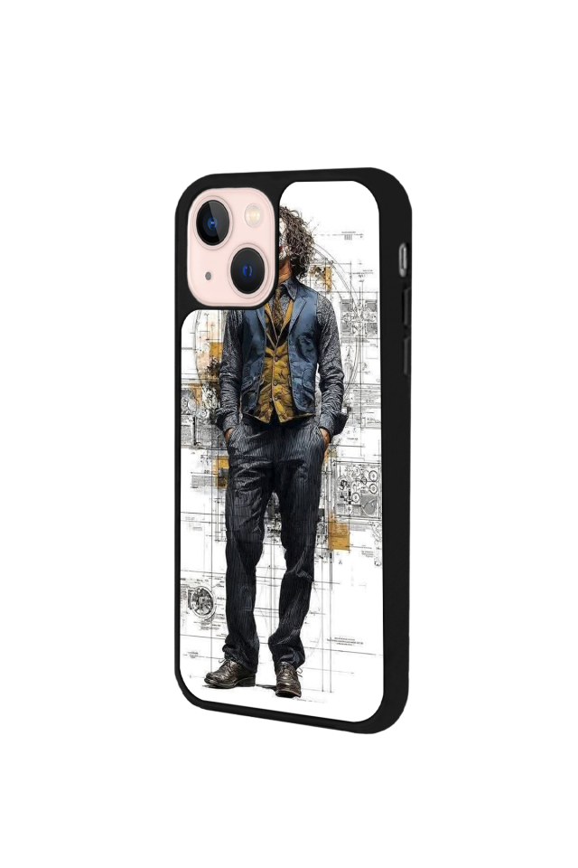 iPhone 13/14 Uyumlu Joker Tasarımlı Glossy Premium Kılıf