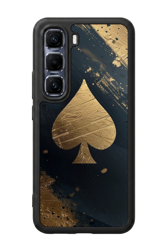 Infinix Hot 60 Pro Plus Uyumlu Kart Tasarımlı Glossy Premium Kılıf