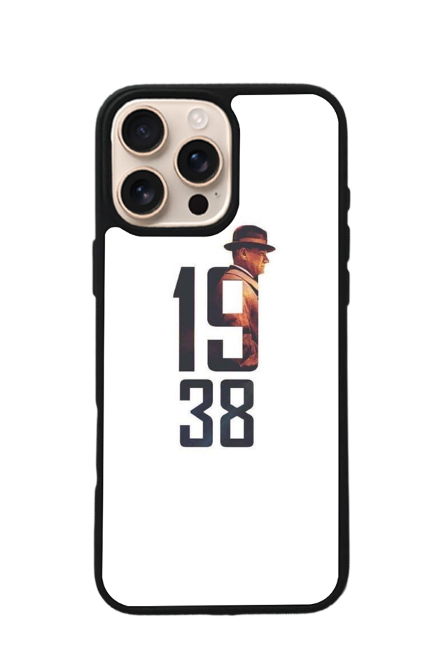 iPhone 15 Pro Uyumlu Mustafa Kemal Ataturk Tasarımlı Glossy Premium Kılıf