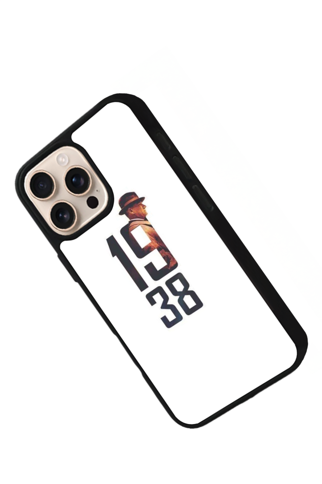 iPhone 15 Pro Uyumlu Mustafa Kemal Ataturk Tasarımlı Glossy Premium Kılıf