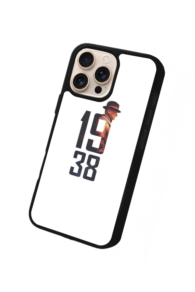 iPhone 15 Pro Uyumlu Mustafa Kemal Ataturk Tasarımlı Glossy Premium Kılıf
