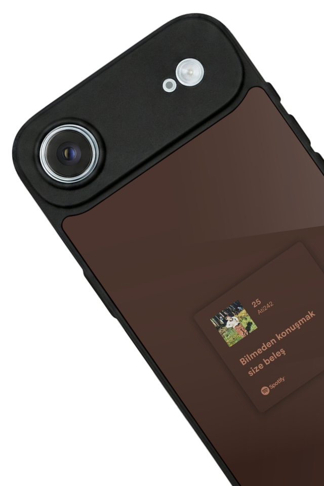 iPhone 17 Air Uyumlu Sarki Sozleri Tasarımlı Glossy Premium Kılıf
