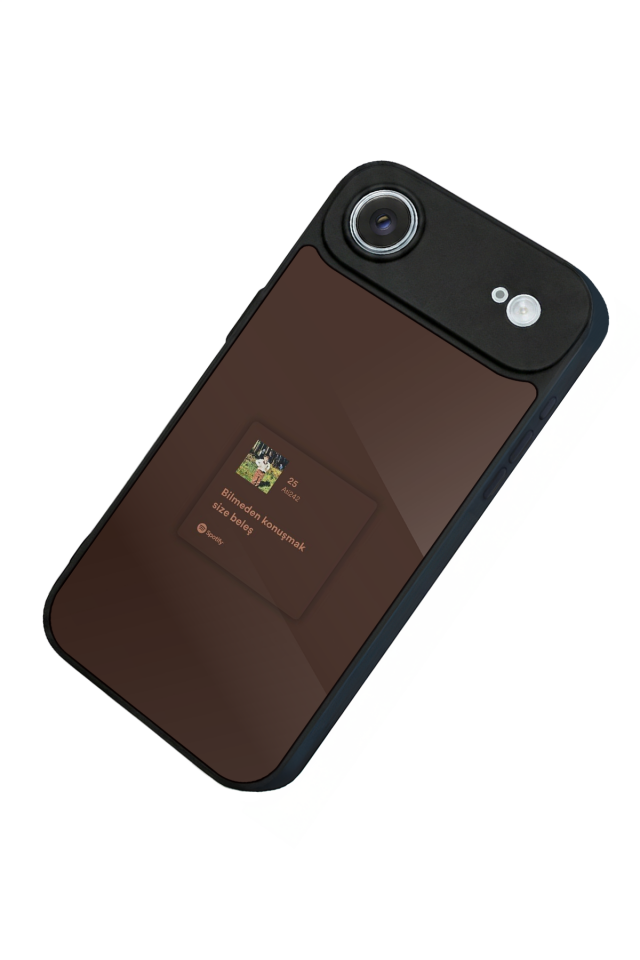 iPhone 17 Air Uyumlu Sarki Sozleri Tasarımlı Glossy Premium Kılıf