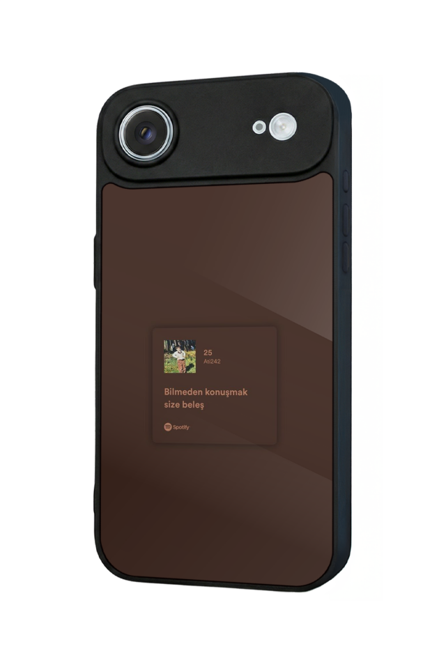 iPhone 17 Air Uyumlu Sarki Sozleri Tasarımlı Glossy Premium Kılıf