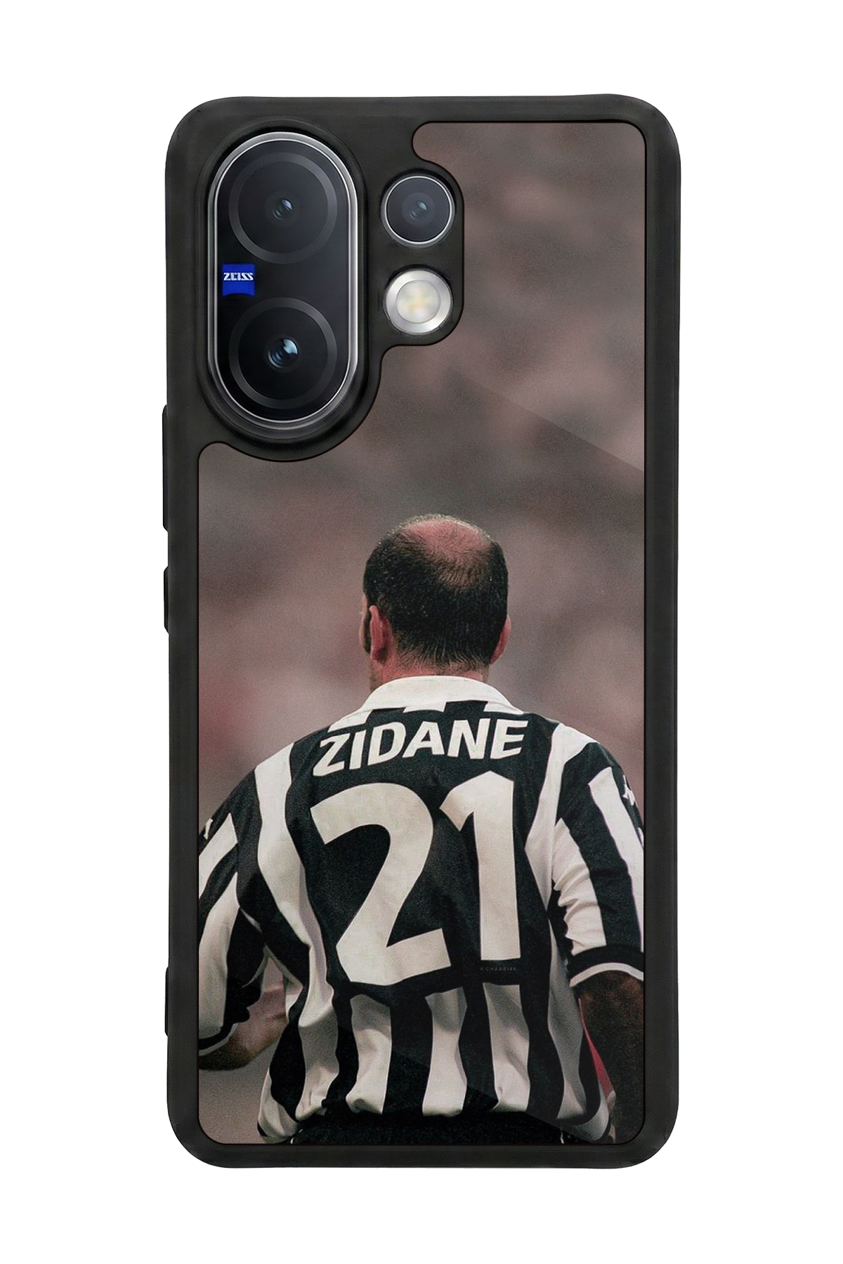 Vivo V60 Uyumlu Zidane Tasarımlı Glossy Premium Kılıf