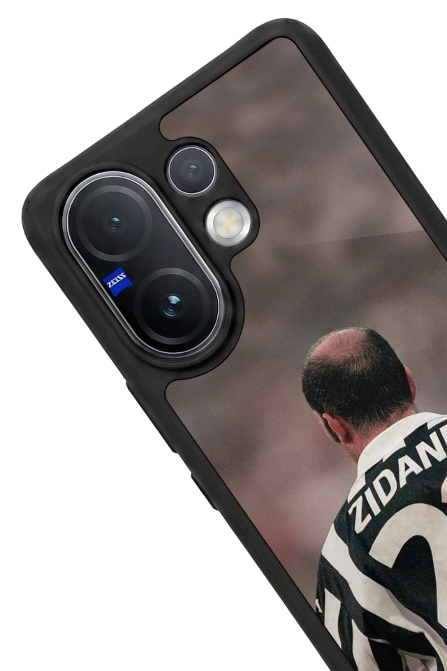Vivo V60 Uyumlu Zidane Tasarımlı Glossy Premium Kılıf