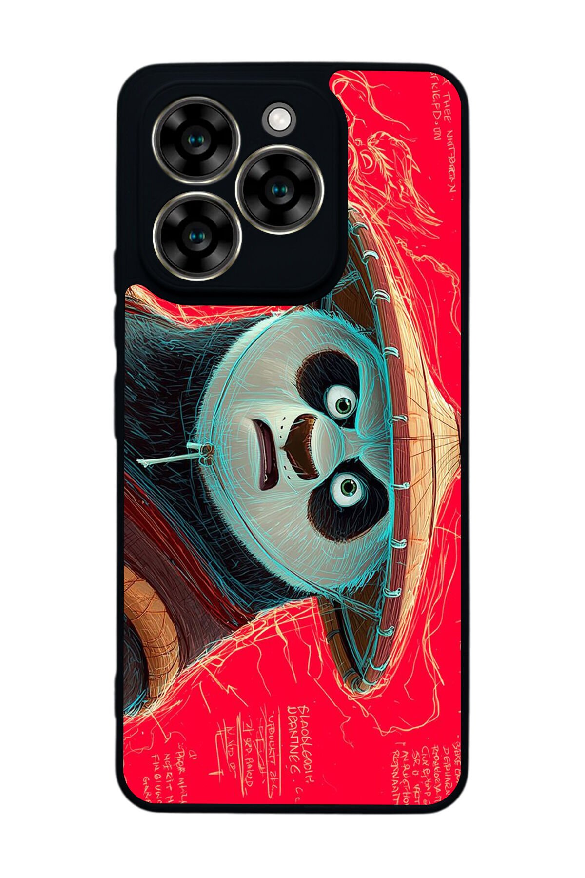 Reeder S919 Uyumlu Kung Fu Panda Tasarımlı Glossy Premium Kılıf