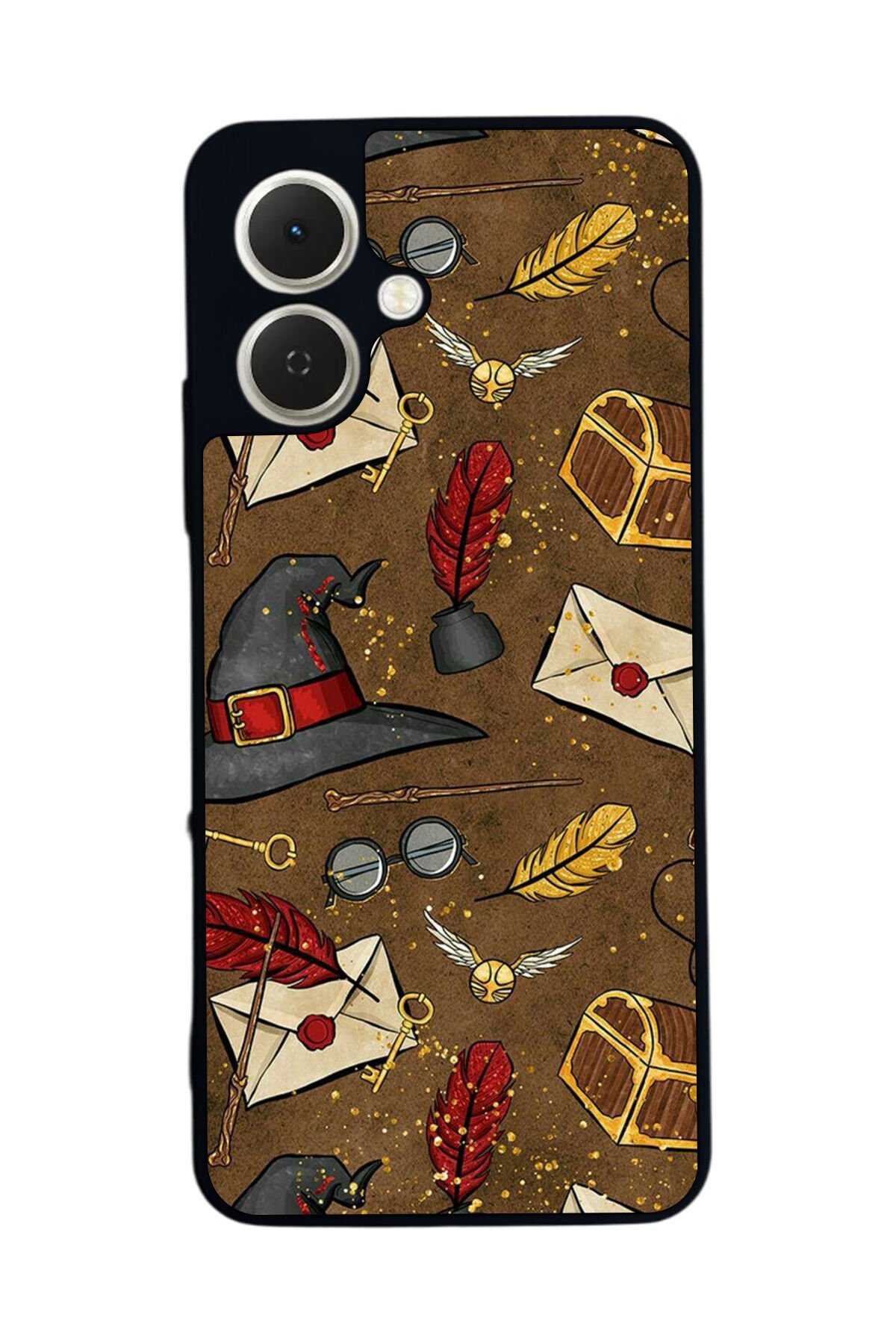 Tecno Spark GO 2 Uyumlu HarryPotter Tasarımlı Glossy Premium Kılıf