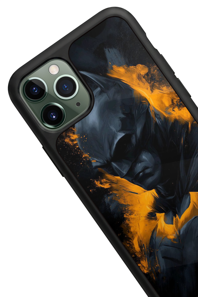 iPhone 11 Pro Max Uyumlu Batman Tasarımlı Glossy Premium Kılıf