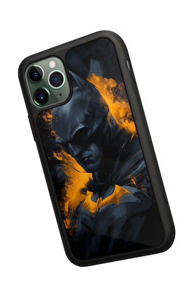 iPhone 11 Pro Max Uyumlu Batman Tasarımlı Glossy Premium Kılıf