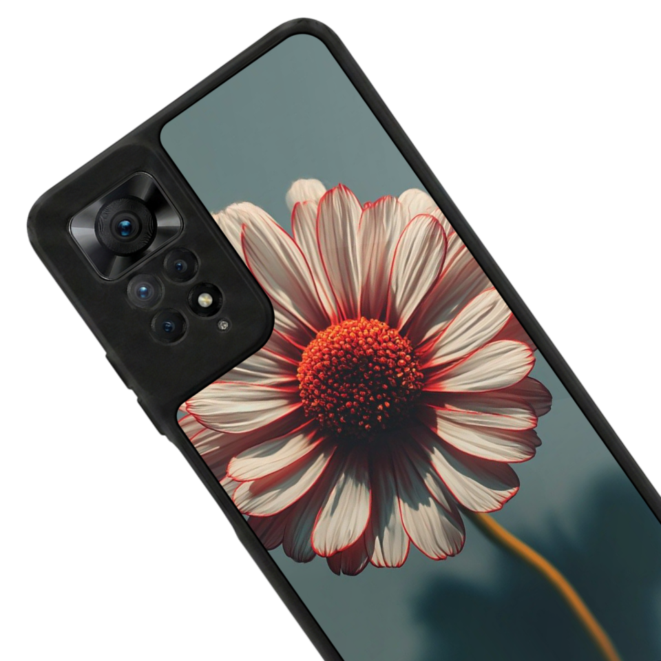 Xiaomi Redmi Note 11 Pro Uyumlu Cicek Tasarımlı Glossy Premium Kılıf