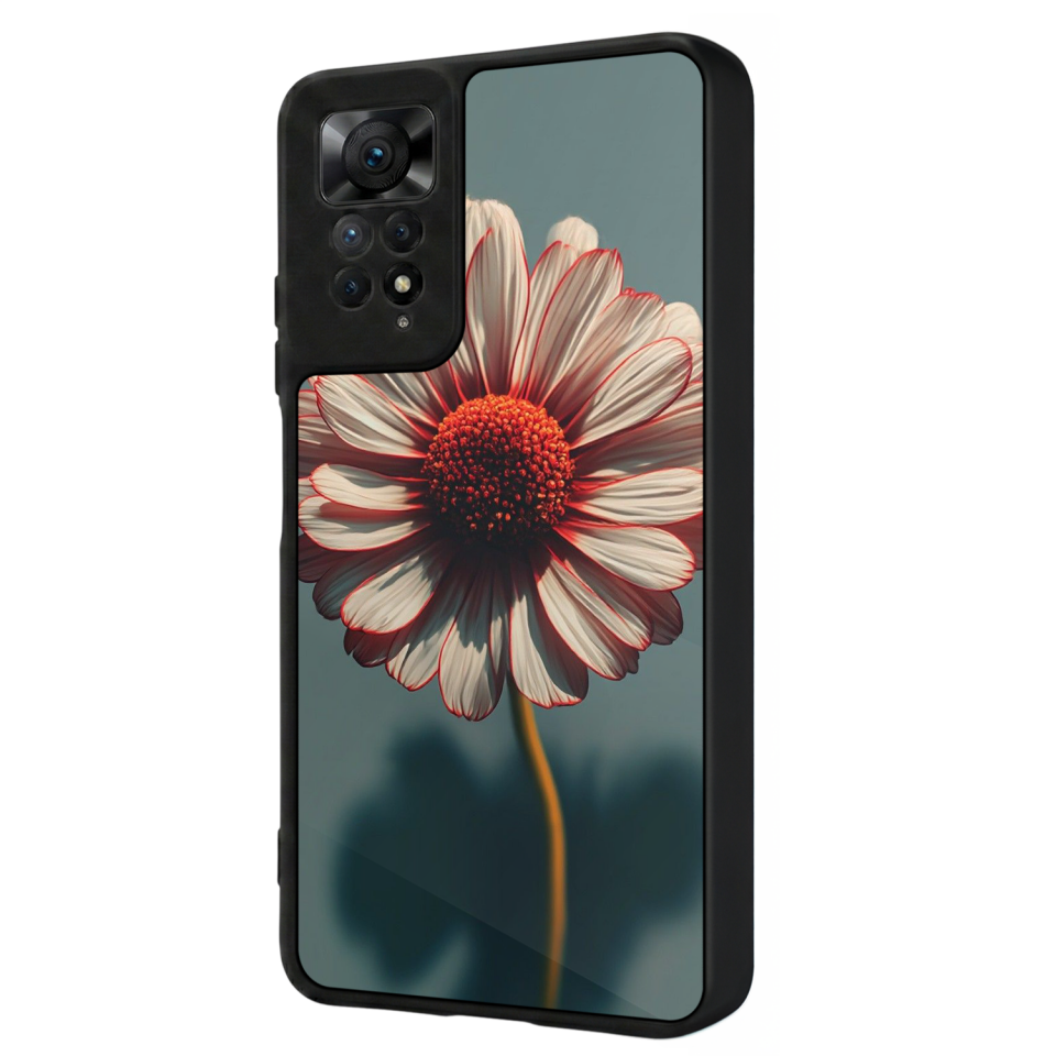 Xiaomi Redmi Note 11 Pro Uyumlu Cicek Tasarımlı Glossy Premium Kılıf