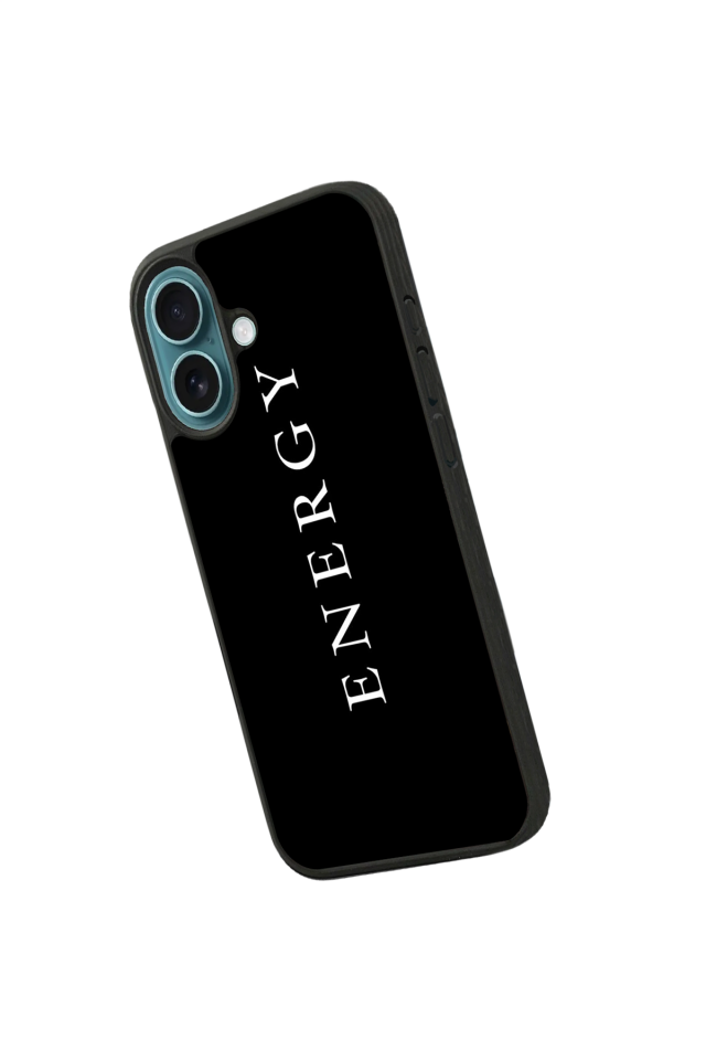 iPhone 16 Uyumlu Energy Tasarımlı Glossy Premium Kılıf