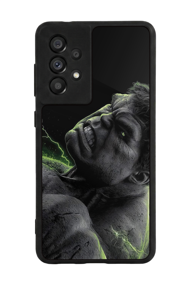 Samsung Galaxy A73 Uyumlu Hulk Tasarımlı Glossy Premium Kılıf
