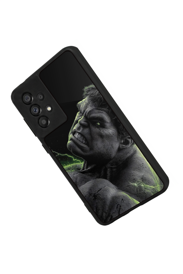 Samsung Galaxy A73 Uyumlu Hulk Tasarımlı Glossy Premium Kılıf