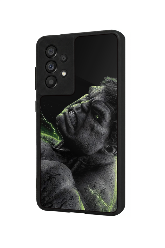 Samsung Galaxy A73 Uyumlu Hulk Tasarımlı Glossy Premium Kılıf