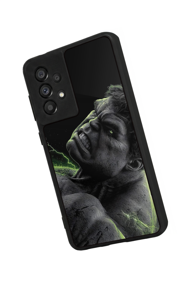 Samsung Galaxy A73 Uyumlu Hulk Tasarımlı Glossy Premium Kılıf