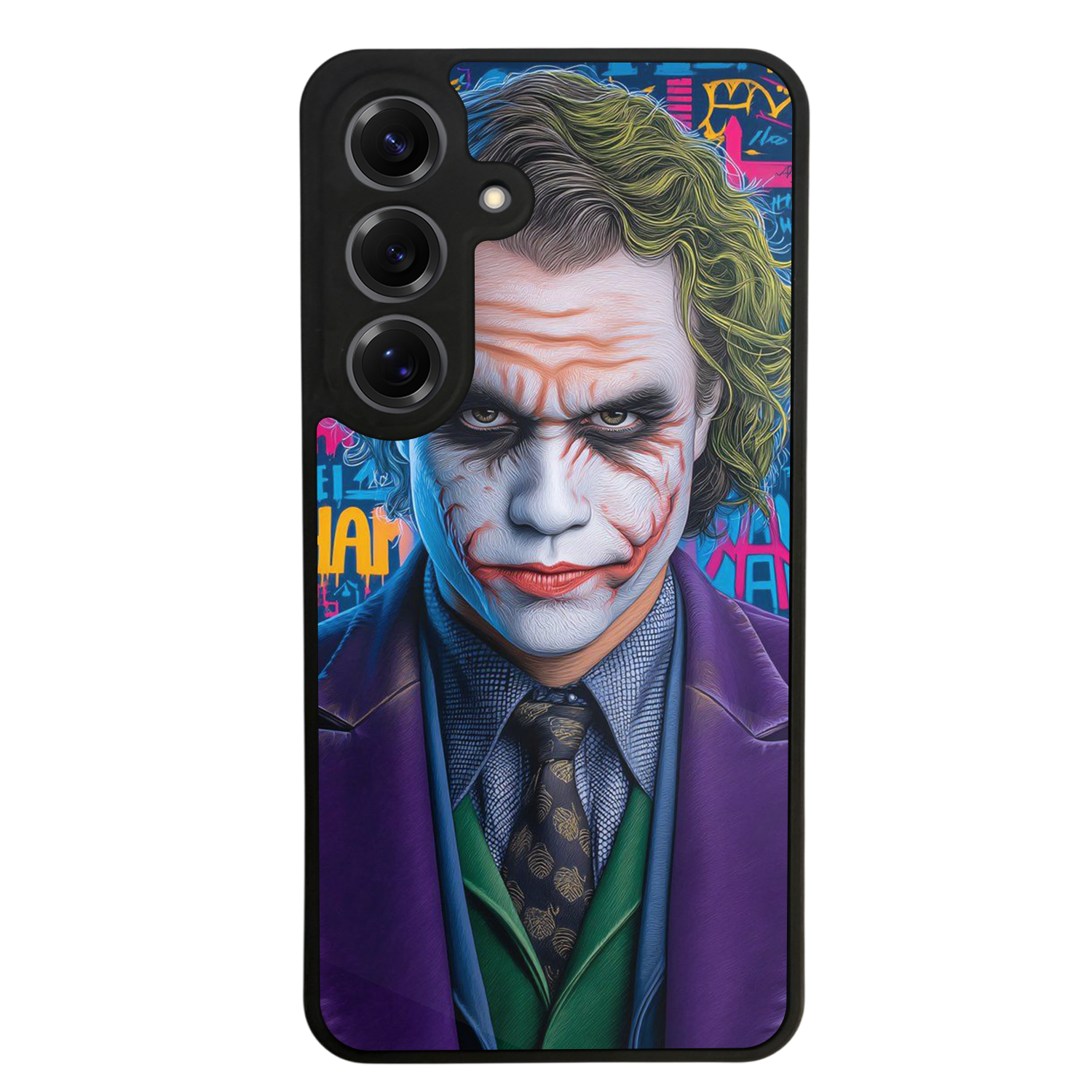 Samsung Galaxy S25 Uyumlu Joker Tasarımlı Glossy Premium Kılıf