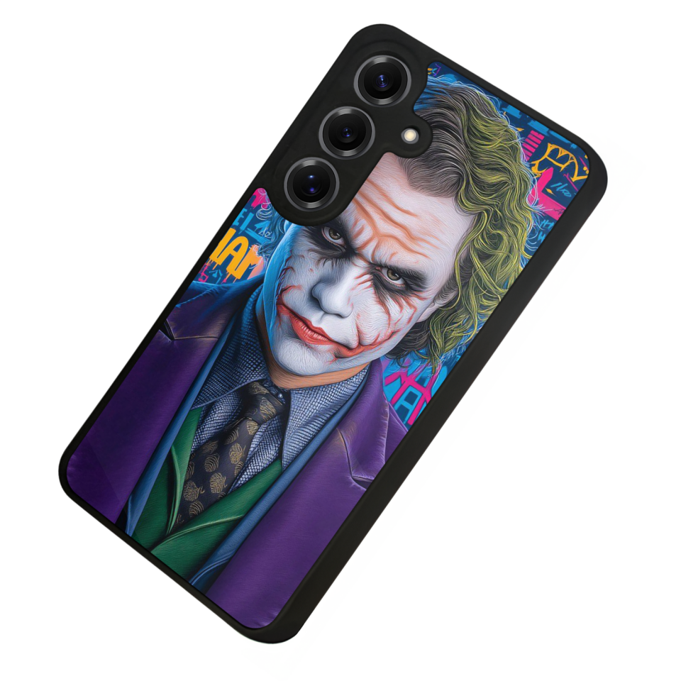 Samsung Galaxy S25 Uyumlu Joker Tasarımlı Glossy Premium Kılıf