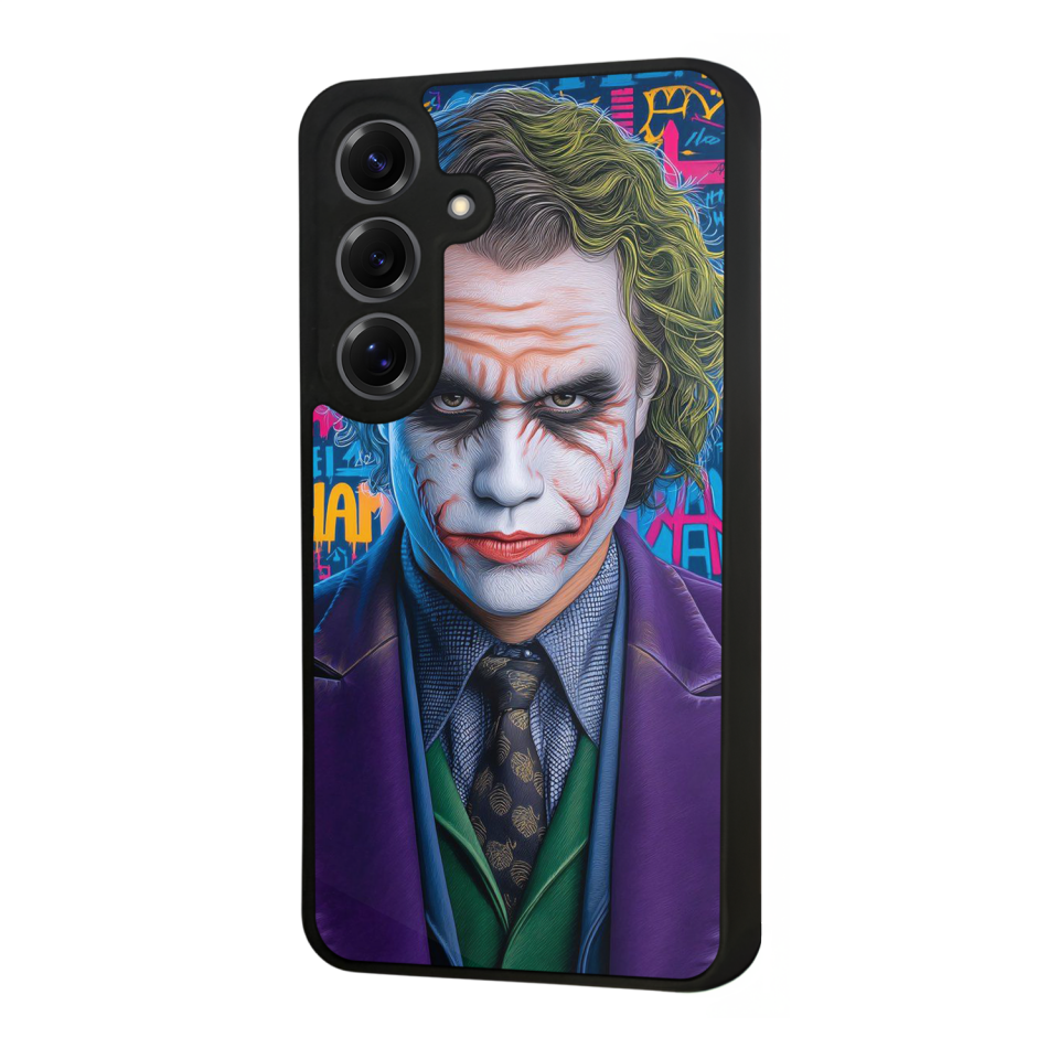 Samsung Galaxy S25 Uyumlu Joker Tasarımlı Glossy Premium Kılıf