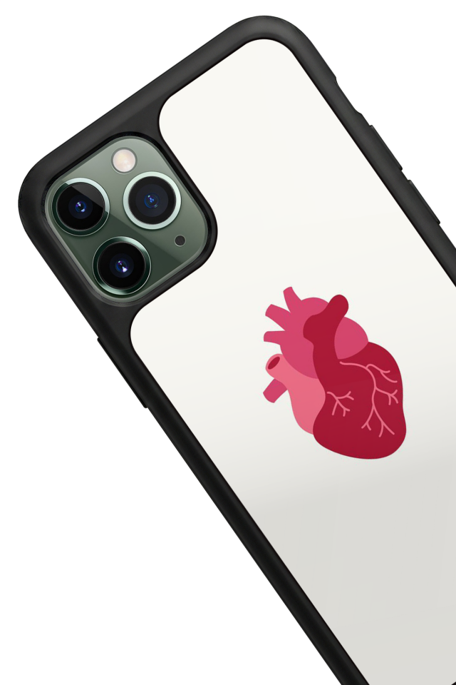 iPhone 11 Pro Uyumlu Kalp Love Tasarımlı Glossy Premium Kılıf