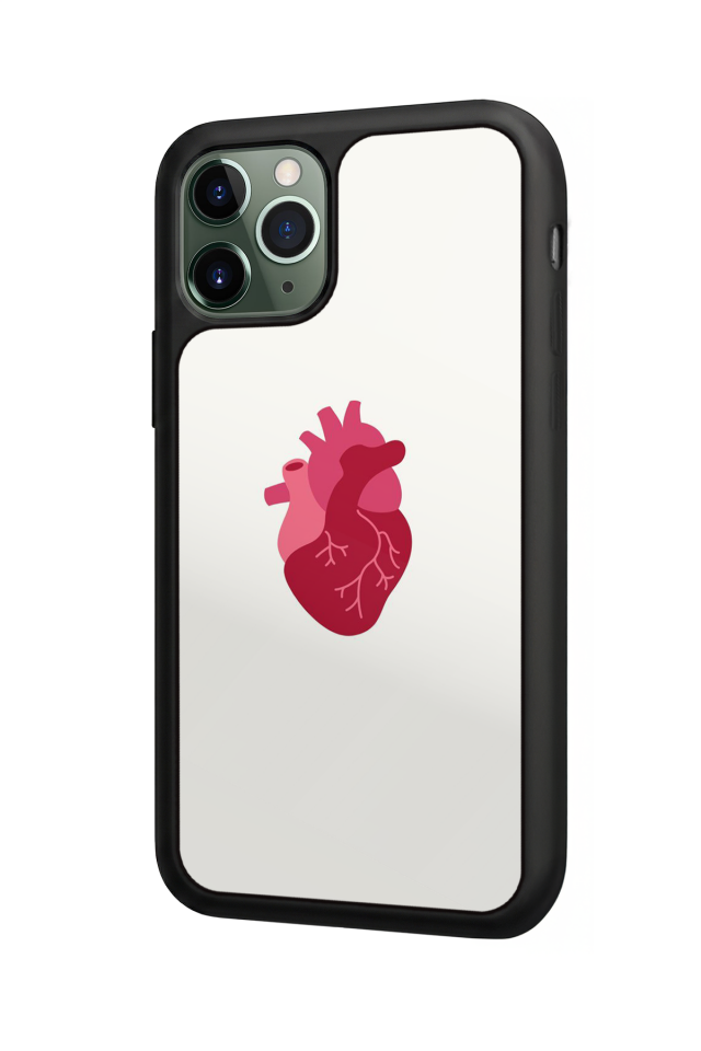 iPhone 11 Pro Uyumlu Kalp Love Tasarımlı Glossy Premium Kılıf
