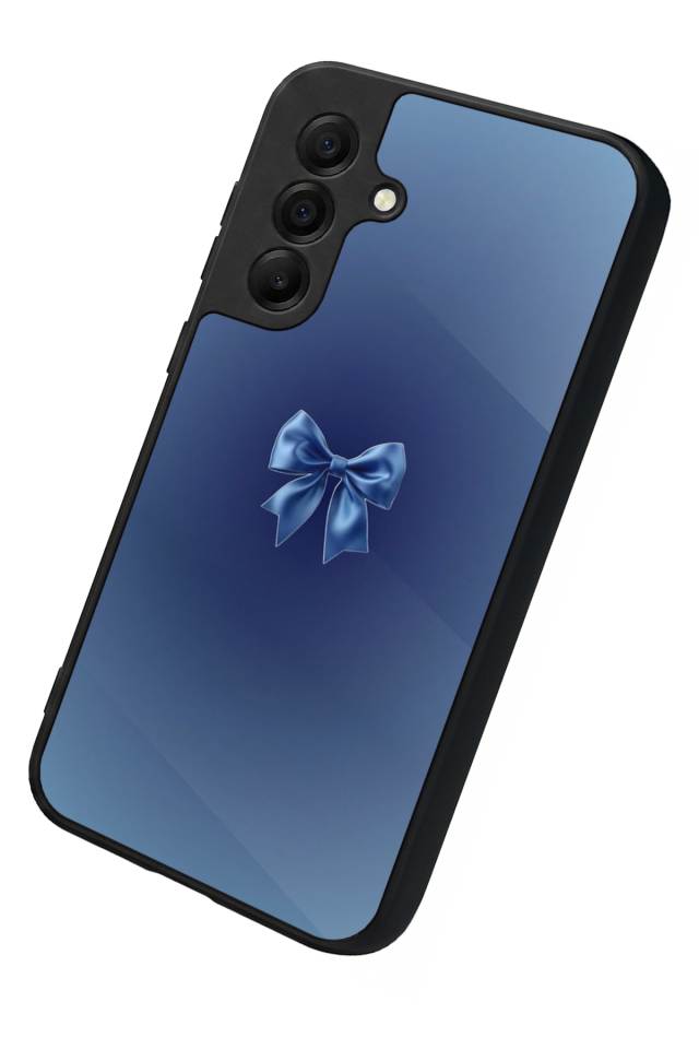 Samsung Galaxy A17 Uyumlu Kurdele Tasarımlı Glossy Premium Kılıf