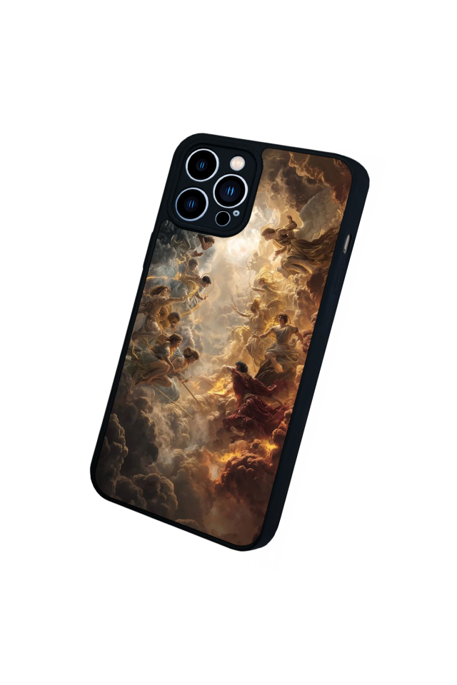 iPhone 13 Pro Max Uyumlu Melek Tasarımlı Glossy Premium Kılıf