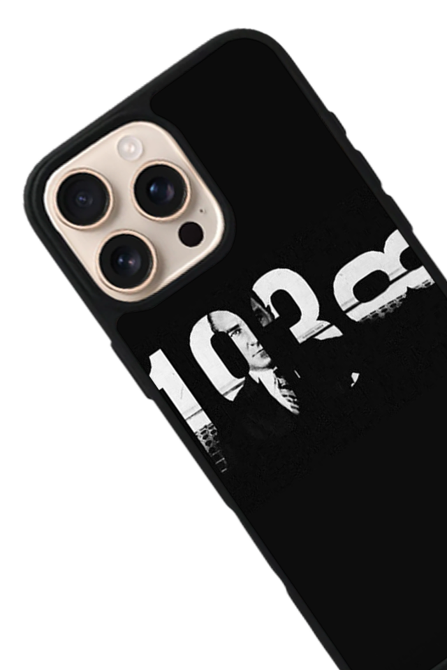 iPhone 15 Pro Uyumlu Mustafa Kemal Ataturk Tasarımlı Glossy Premium Kılıf