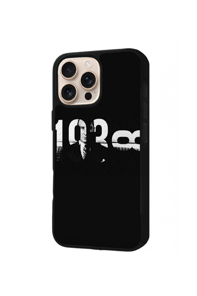 iPhone 15 Pro Uyumlu Mustafa Kemal Ataturk Tasarımlı Glossy Premium Kılıf