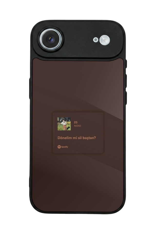 iPhone 17 Air Uyumlu Sarki Sozleri Tasarımlı Glossy Premium Kılıf