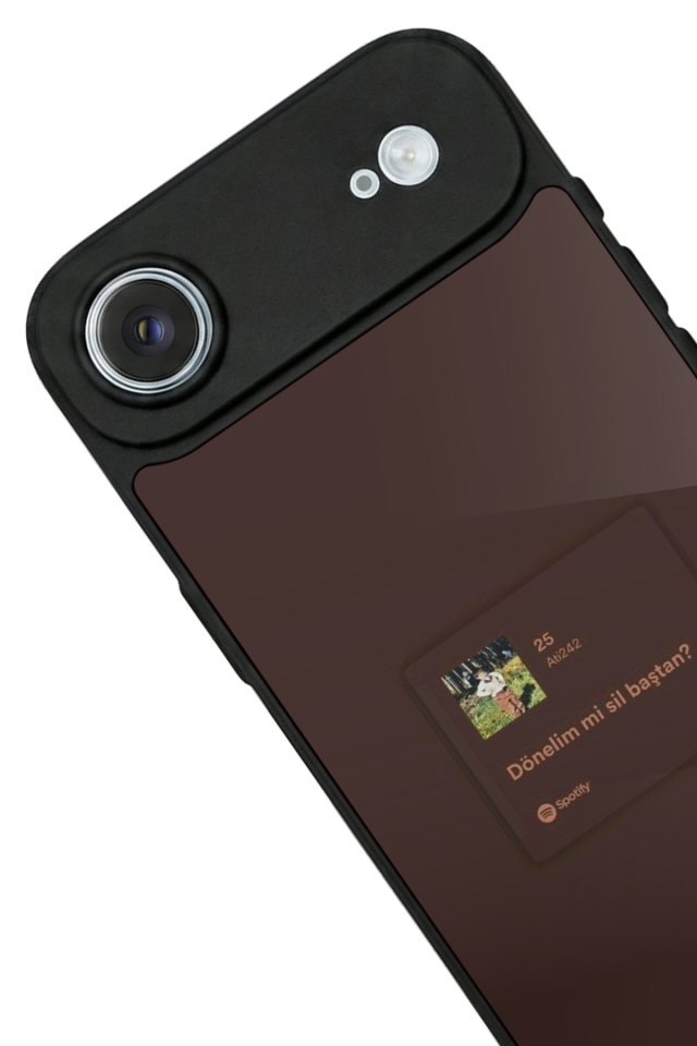 iPhone 17 Air Uyumlu Sarki Sozleri Tasarımlı Glossy Premium Kılıf