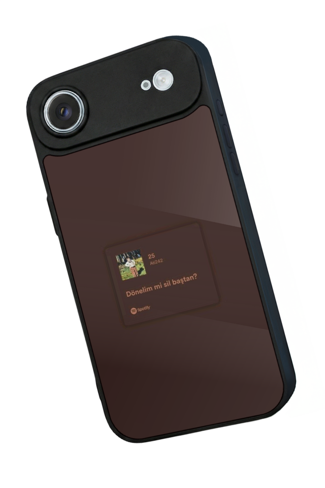 iPhone 17 Air Uyumlu Sarki Sozleri Tasarımlı Glossy Premium Kılıf