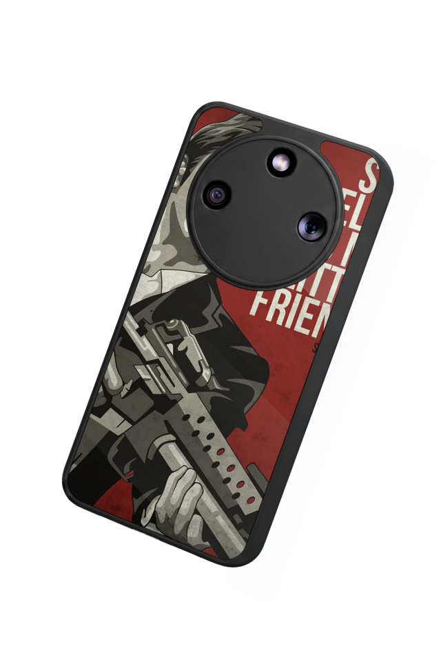 Honor Magic 8 Lite Uyumlu TheWolf Tasarımlı Glossy Premium Kılıf