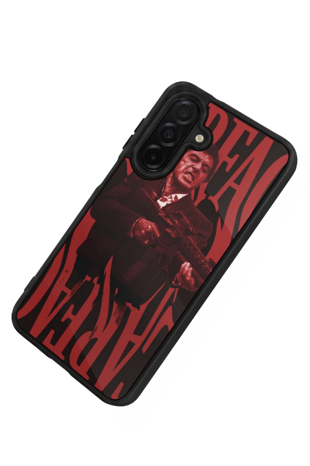 Samsung Galaxy A36 Uyumlu Scarface Tasarımlı Glossy Premium Kılıf