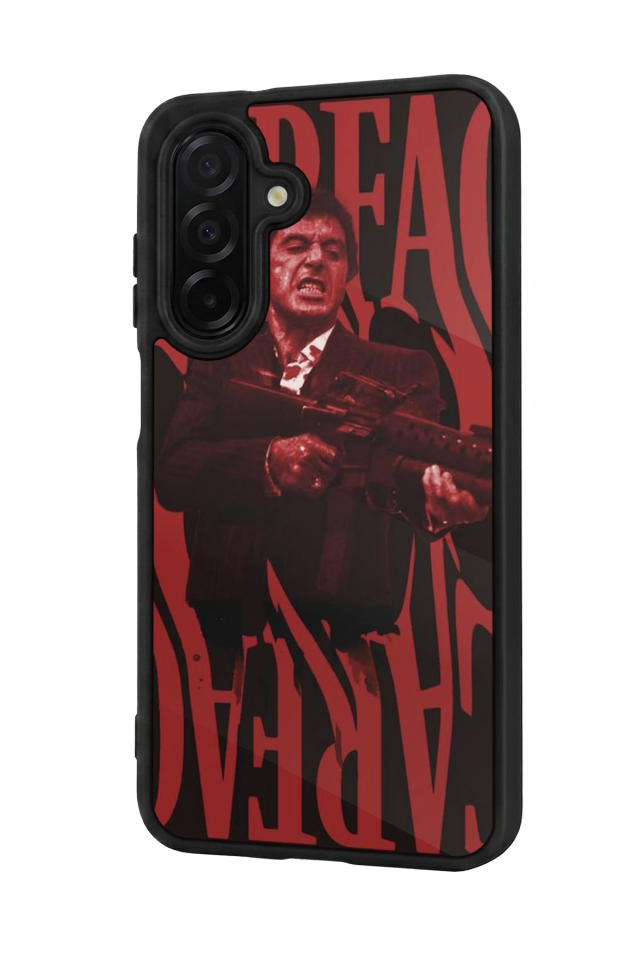 Samsung Galaxy A36 Uyumlu Scarface Tasarımlı Glossy Premium Kılıf