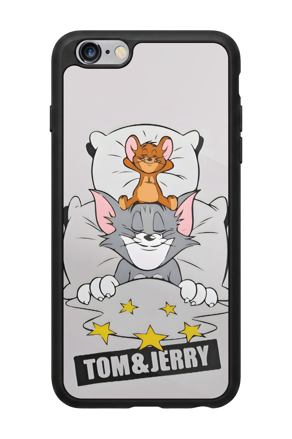 iPhone 6 Plus Uyumlu Tom And Jerry Tasarımlı Glossy Premium Kılıf