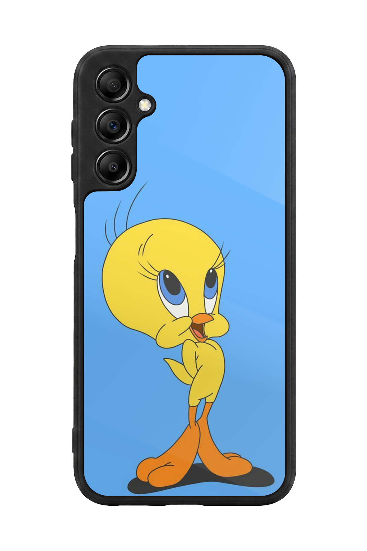 Samsung Galaxy A14 Uyumlu Tweety Tasarımlı Glossy Premium Kılıf