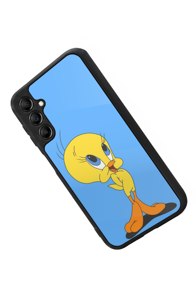 Samsung Galaxy A14 Uyumlu Tweety Tasarımlı Glossy Premium Kılıf
