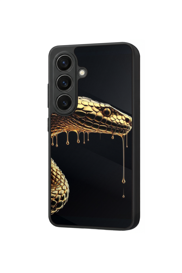 Samsung Galaxy S26 Uyumlu Yılan Tasarımlı Glossy Premium Kılıf