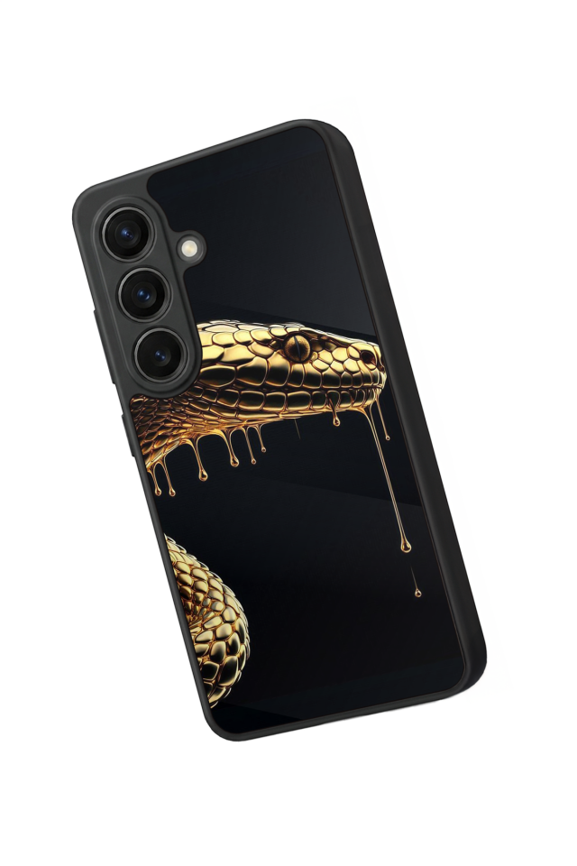 Samsung Galaxy S26 Uyumlu Yılan Tasarımlı Glossy Premium Kılıf