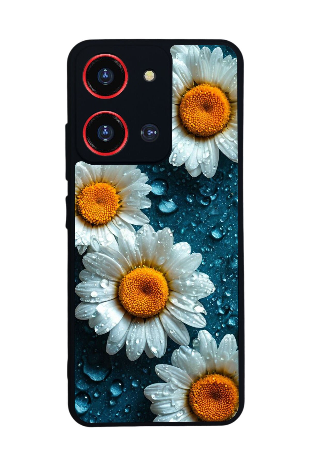 Reeder S19 Max Pro S 108MP Uyumlu Cicek Tasarımlı Glossy Premium Kılıf